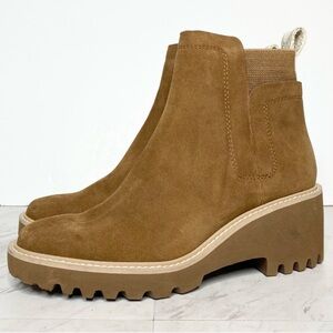 Dolce Vita Huey Brown Suede Bootie 8 1/2